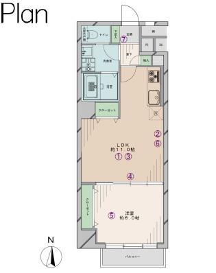 Floor plan. Renovation Property, Regardless of the weekday night, You can guide ☆