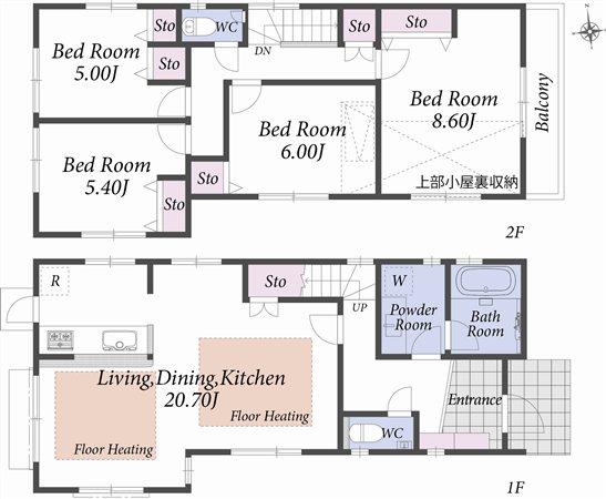 Floor plan A Building