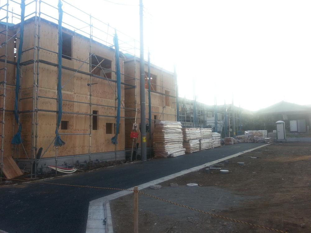 Local appearance photo. It is progressing steadily construction! now, Possible tour of the structural framework! ! Local (12 May 2013) Shooting