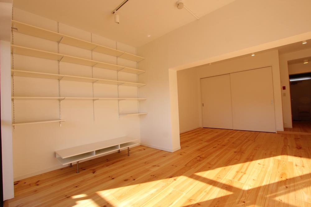 Living. Indoor (12 May 2013) the floor is the entire French Solid pine