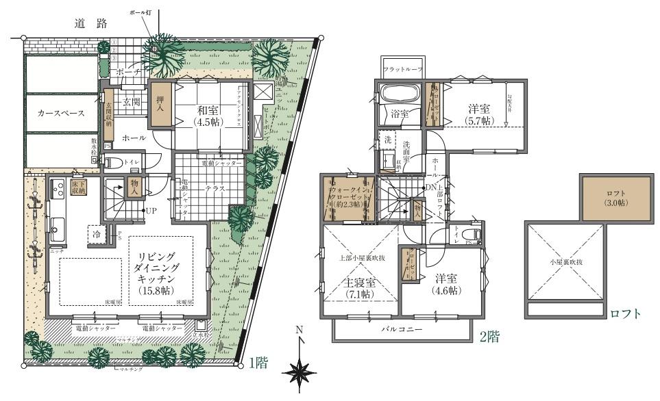 Floor plan. Finally cityscape complete! !