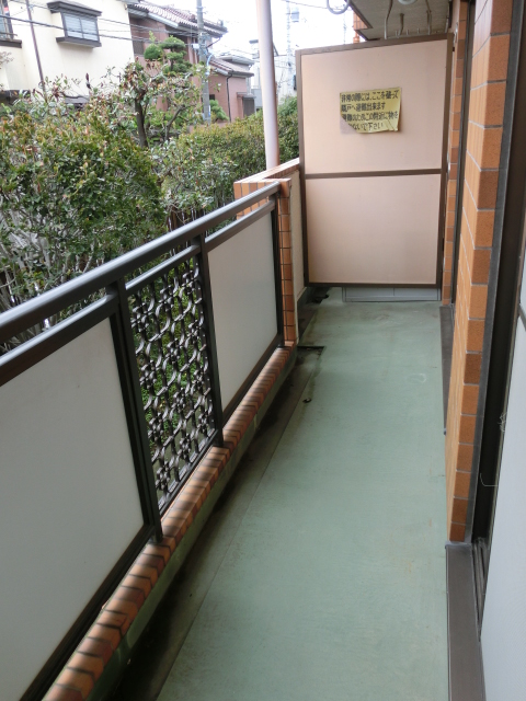 Balcony. South-facing large balcony