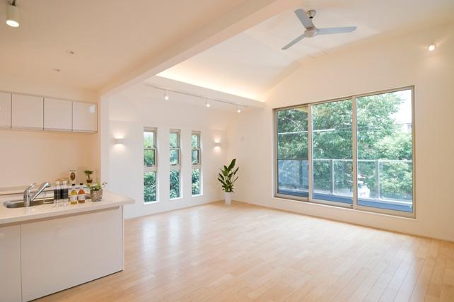 Same specifications photos (living). Construction example photo. Living room with a ceiling height of 3.1m and an open feeling. (A ・ Building C)