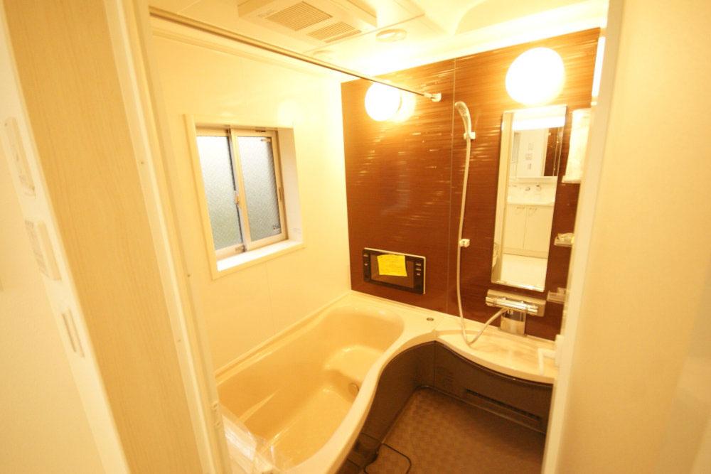 Bathroom. Bathroom is with a heating ventilation dryer.