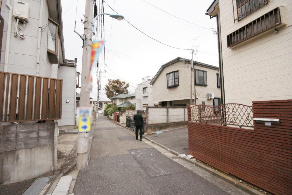 Local photos, including front road. Site area 37.44 square meters, Total floor is 111.36 sq m. It is also less safe as your car in a quiet residential area.