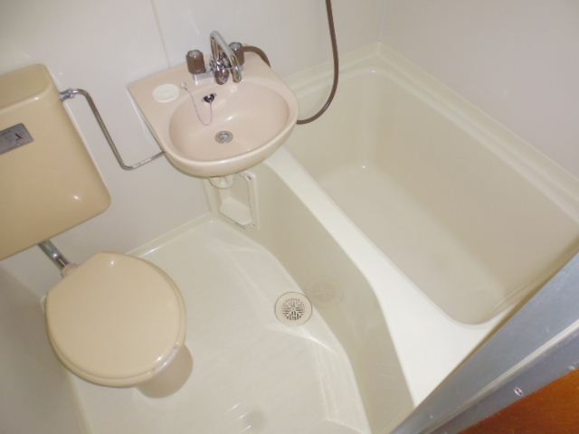 Bath. It has been cleaned in the water around the beautiful