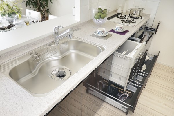 Dish washing and drying machine, Standard equipment, such as disposable