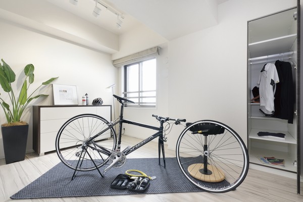 Western-style 2 in the room a certain space can concentrate on hobbies and desk work