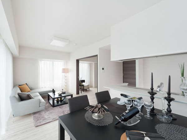 Interior. living ・ dining / Building in the model room Br type