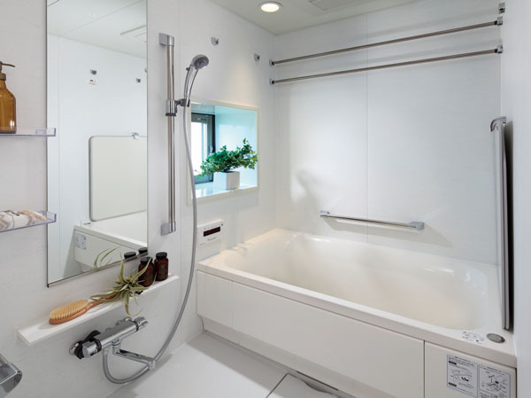 Interior. bathroom / Building in the model room A type