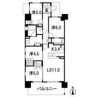 Floor: 4LDK + WIC, the occupied area: 83.08 sq m, Price: 61,400,000 yen ~ 71,400,000 yen, now on sale