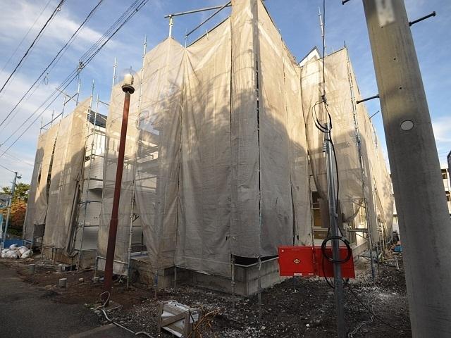 Local appearance photo. 5 Building During construction