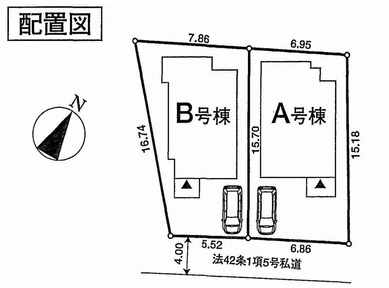 Compartment figure. 62,800,000 yen, 3LDK, Land area 104.95 sq m , Building area 83.2 sq m