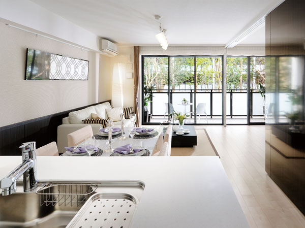 Living.  [living ・ dining] D-A'-1 type ・ 2013 February shooting