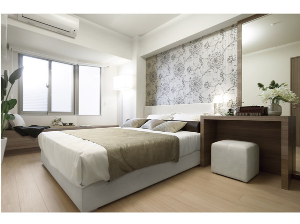 Western-style to ensure a 7.5-mat size and breadth of the room (1) is worthy of the master bedroom, Walk-in closet has also been installed