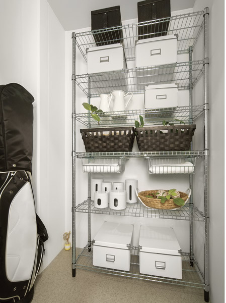 Trunk room provided facing the shared hallway. This is useful for storage of sports equipment and large luggage