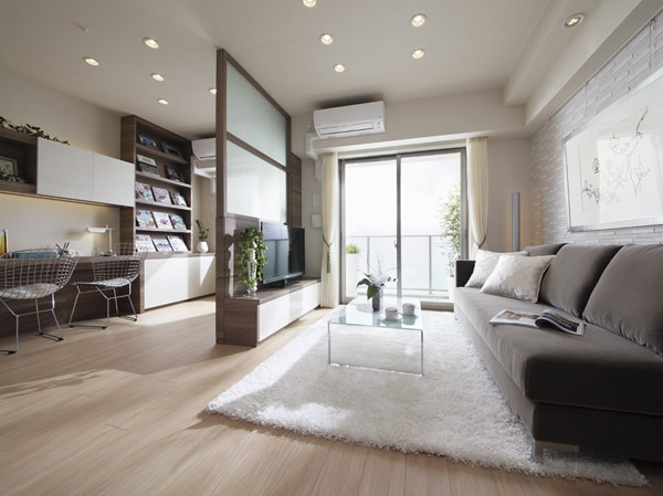 Living.  [living ・ dining] In a space where light wrap, Flowing family time.  ※ Facilities photo posted below, Model Room G type menu plan, Some options (paid ・ Application deadline Yes) Includes.