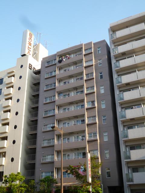 Local appearance photo. 10-storey top floor. Sunshine good for the south-facing! !