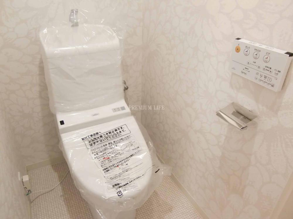 Toilet. Clean and easy-to-clean toilet