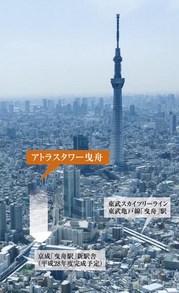 Atlas Tower towing. (living ・ kitchen ・ bath ・ bathroom ・ toilet ・ balcony ・ terrace ・ Private garden ・ Storage, etc.)