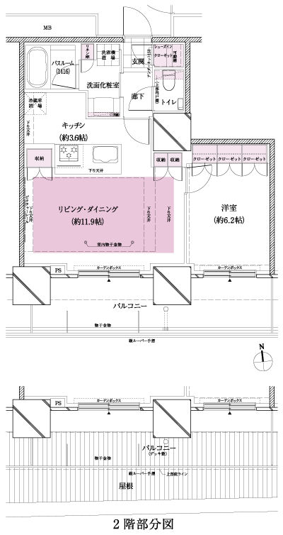 Floor: 1LDK + SIC, the occupied area: 51.77 sq m, Price: TBD