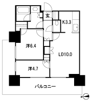Floor: 2LDK + WIC + SIC, the occupied area: 55.55 sq m, Price: TBD
