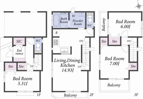 Floor plan. Floor plan J Building