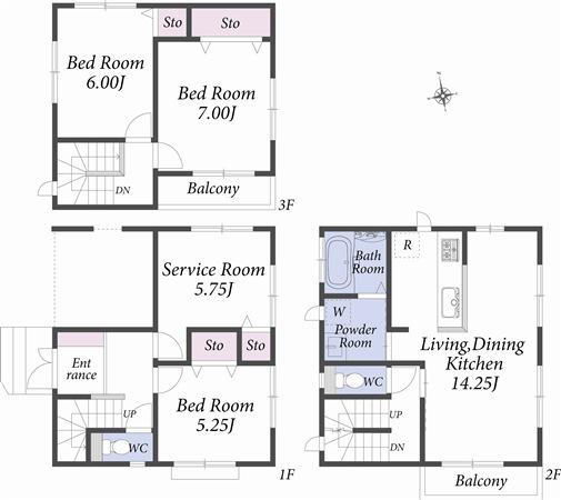 Floor plan. Floor plan M Building