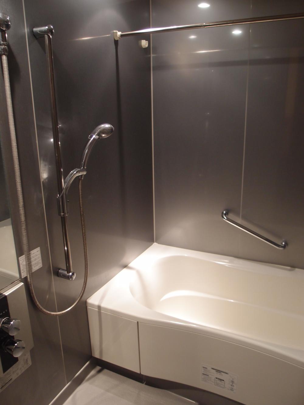 Bathroom. Also it comes with dryer.