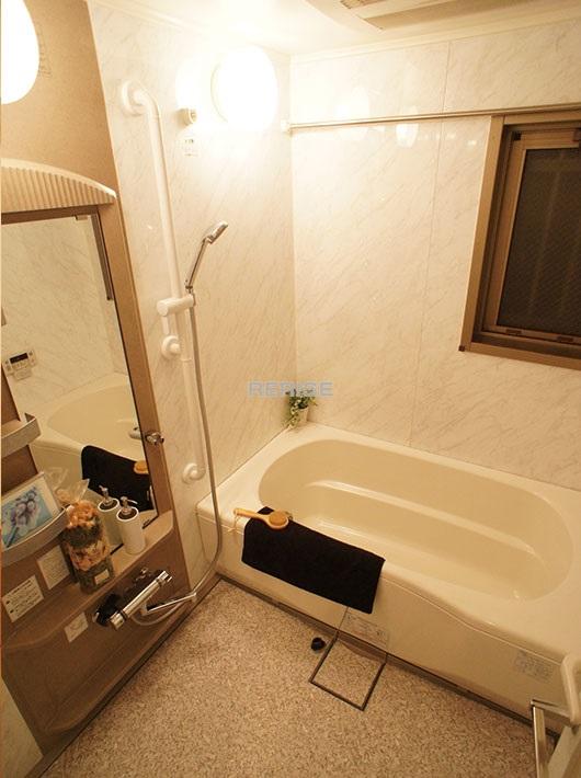 Bathroom. The bathrooms are spacious also washing place