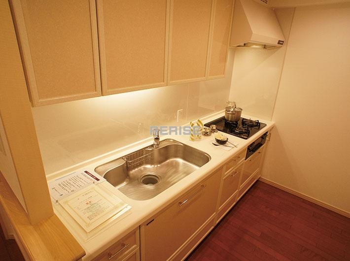 Kitchen. European tone white kitchen