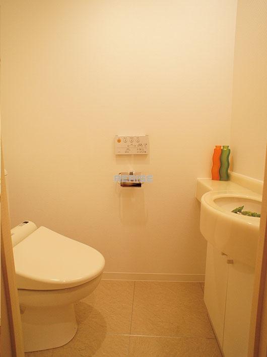 Toilet. Hand-wash facilities were also with toilet