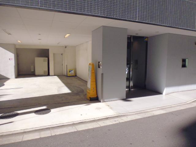 Parking lot. Common areas