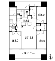 Floor: 3LDK + 2WIC + N, the occupied area: 72.31 sq m