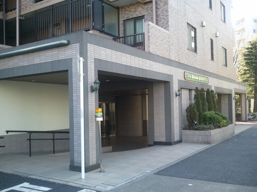 Entrance. Entrance friendly person who gradual slope is live