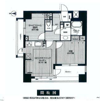 Floor plan. 1LDK+S, Price 28.8 million yen, Occupied area 48.39 sq m , Balcony area 11.4 sq m