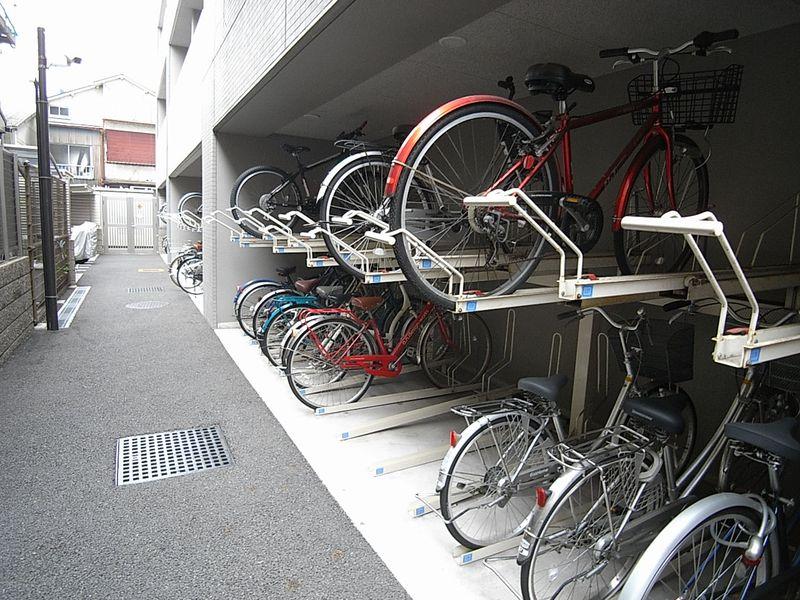 Other common areas. Bicycle-parking space