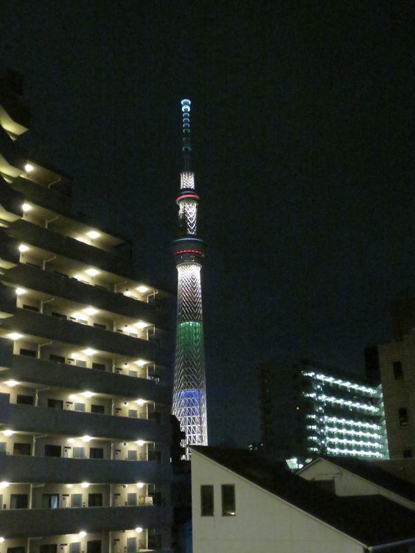 View photos from the dwelling unit. View from the balcony. You can overlook the Tokyo Sky Tree.