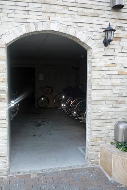 Other. Indoor bicycle parking the bicycle is not dirty