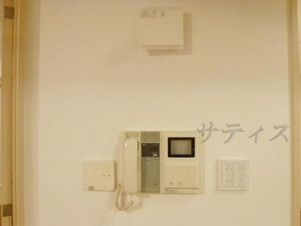 Security equipment. TV monitor intercom