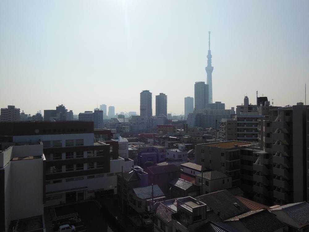 Balcony. Daytime view from the balcony (December 2013) Shooting