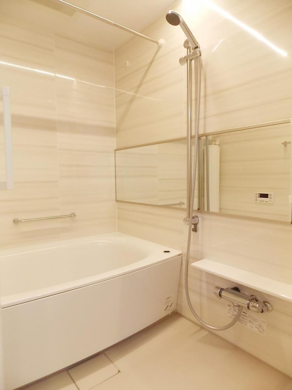 Bathroom. It is entered the whole family because of the large bathroom.