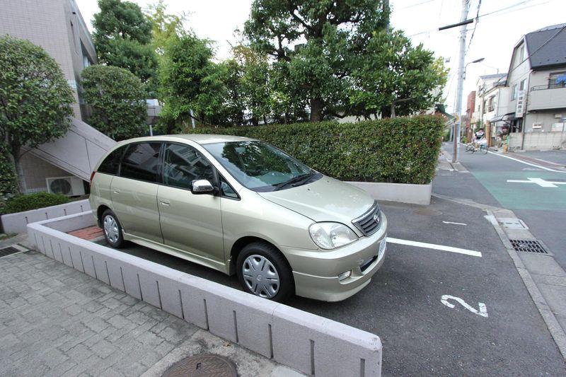 Parking lot. Plane parking
