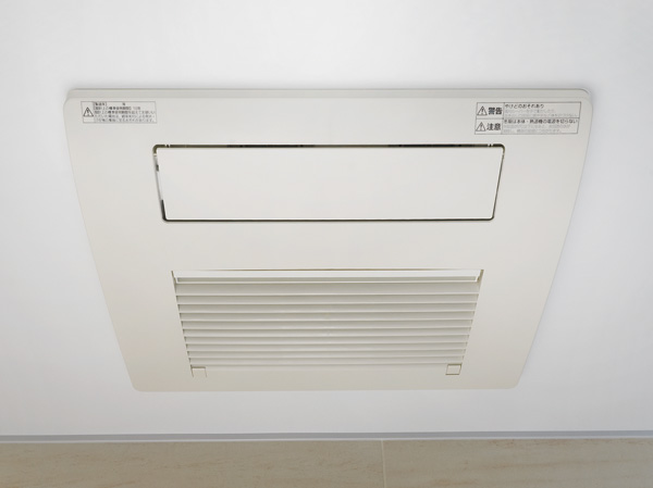 Bathing-wash room.  [Powerful gas hot-water bathroom heater dryer hot dry] About half of the electric yet about three times and powerful of the electric ~ 1 / Crisp and speedy drying in the third time. Bathroom daily housework becomes easier is comfortable all year round.