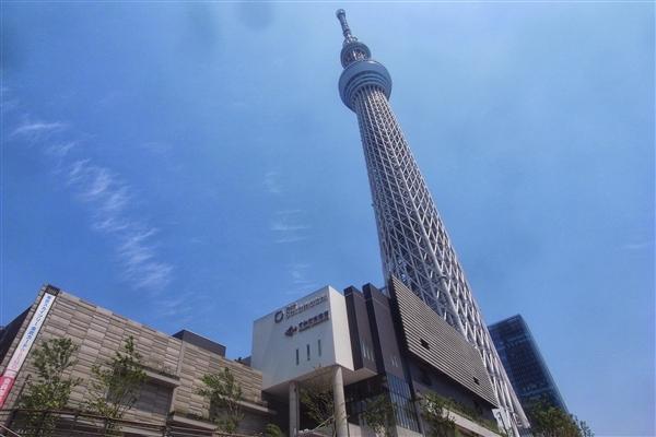Streets around. 714m to Tokyo Sky Tree