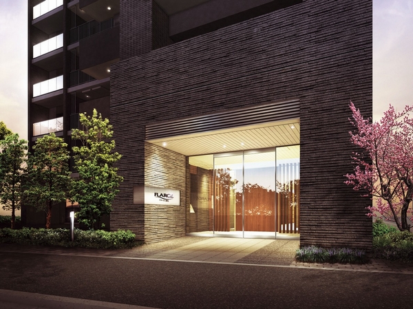 Other. Such as tile texture reminiscent of the tile and ink stone, Sophisticated flavor of entrance appearance adopts the material feel the facial expression and the advanced nature of the sum of the sum is fused (Rendering)