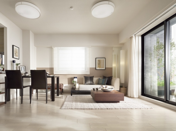 Other. Friendly tone, Living chic texture feel the relaxation ・ dining