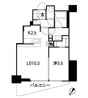 Floor: 1LD ・ K + WIC (walk-in closet), the occupied area: 43.71 sq m, Price: 31,800,000 yen, now on sale