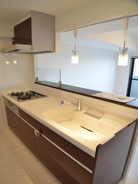 Kitchen. There is a feeling of opening in the open kitchen