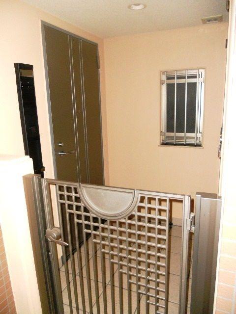 Entrance. Entrance porch of the House sensation